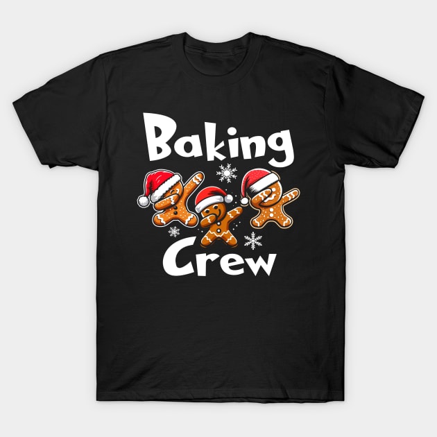 Christmas Cookies Baking Crew T-Shirt by Etopix